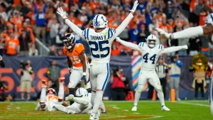 Colts Celebrationat Football Game Wallpaper