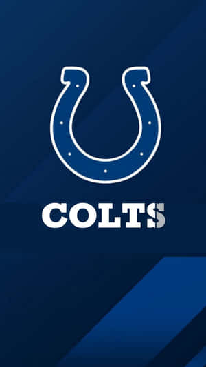 Colts Horseshoe Logo Phone Wallpaper