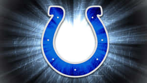 Colts Horseshoe Trademark Wallpaper