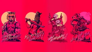 Combat And Chaos In Hotline Miami 2: Wrong Number. Wallpaper