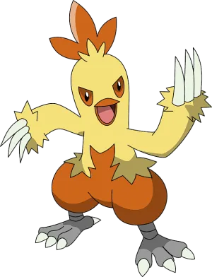 Combusken Prepares For Battle Wallpaper