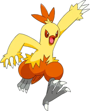 Combusken Running Fast Wallpaper
