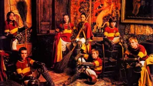 Come Join The Excitement Of Quidditch! Wallpaper