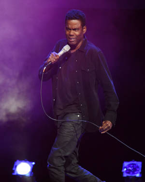 Comedian Chris Rock In Concert Wallpaper