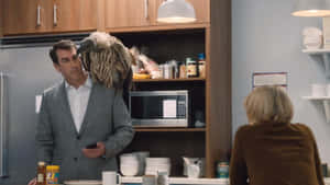 Comedian Rob Riggle Delights Audience With A Stand-up Performance Wallpaper