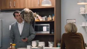 Comedian Rob Riggle Delights Audience With A Stand-up Performance Wallpaper