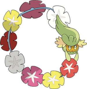 Comfey With Colorful Flowers Wallpaper