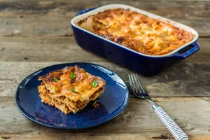 Comfort Food Lasagna Alla Bolognese Wallpaper