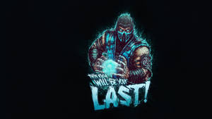 Comic Art Sub-zero In Black Wallpaper