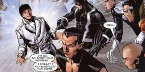 Comic Book Confrontation Wallpaper