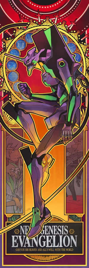 Commander Gendo Ikari In A Serious Pose Wallpaper