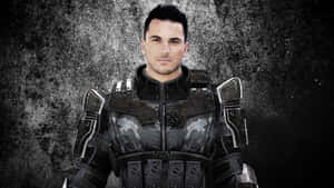 Commander Kaidan Alenko In Action Wallpaper