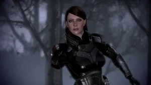 Commander Shepard - The Ultimate Femshep In Mass Effect Wallpaper