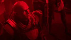 Commander Zavala Red Hue Wallpaper