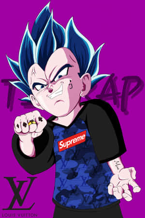 Commanding Power - Supreme Vegeta Wallpaper