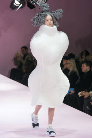 Comme Des Garçons Avante Garde Bottle Dress Wallpaper