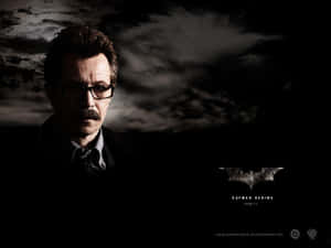 Commissioner Gordon - Beacon Of Justice In Gotham City Wallpaper