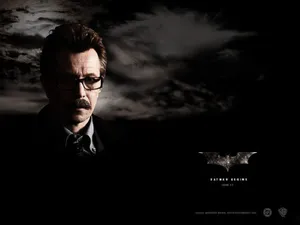 Commissioner Gordon - Beacon Of Justice In Gotham City Wallpaper