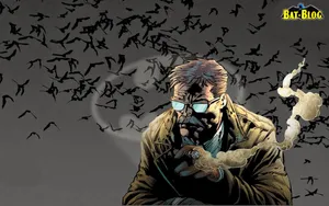 Commissioner Gordon Looking Into The Distance Wallpaper