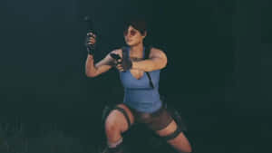 Competitive Ash In Action In Rainbow Six Siege Wallpaper