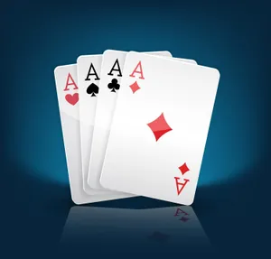 Competitors Enjoying A Round Of Card Games Wallpaper