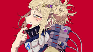 Complete The Mission Like Toga From My Hero Academia! Wallpaper