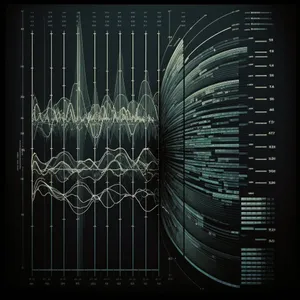 Complicated And Virulent Electrographic Patterns Wallpaper