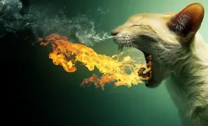 Complimentary Cat Wallpaper