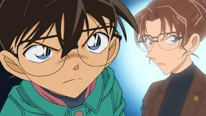 Conanand Eri Kisaki Anime Scene Wallpaper