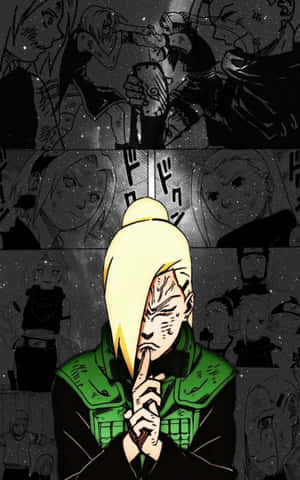 Concentrated Ino Yamanaka Wallpaper