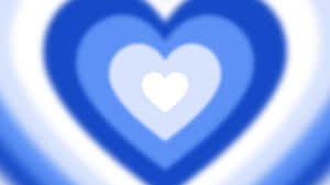 Concentric Hearts Aura Background Wallpaper