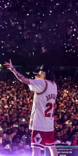 Concert Performerin Jordan Jersey Wallpaper