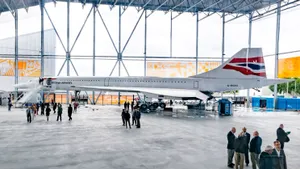 Concordeat Museumof Flight Wallpaper