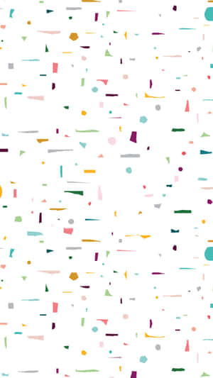 Confetti Cute Pattern Iphone Wallpaper