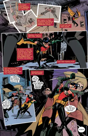 Confident Tim Drake Showcasing Superhero Skillset Wallpaper