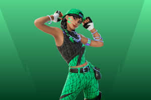 Confident Virtual Boxer Pose Wallpaper