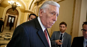 Congressional Leader Steny Hoyer In Profile Wallpaper