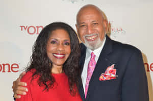 Congressman Alcee Hastings And Patricia Williams At A Public Event Wallpaper