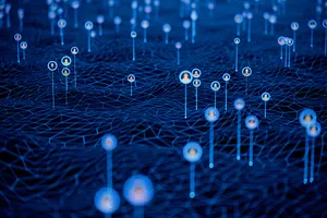 Connected Anonymous People Avatars Wallpaper