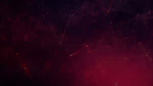 Connected Little Red Dots Wallpaper