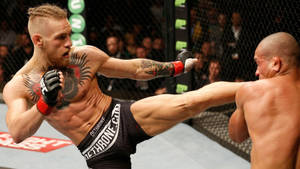 Conor Mcgregor High Kick Wallpaper