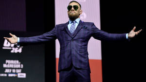 Conor Mcgregor In Suit Wallpaper