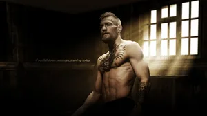 Conor Mcgregor Motivational Quote Wallpaper