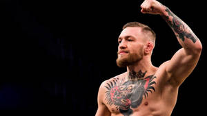 Conor Mcgregor Raising Fist Wallpaper