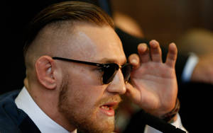 Conor Mcgregor Wearing Sunglasses Wallpaper