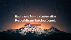 Conservative Republican Background Wallpaper
