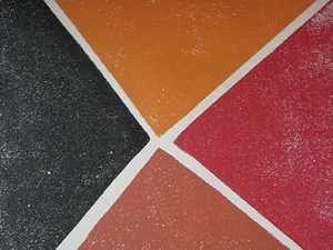 Constructivism Theory Explored - Bold Colors And Shape Interplay To Explore Constructivism. Wallpaper