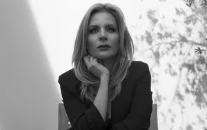 Contemplative Blackand White Portrait Wallpaper