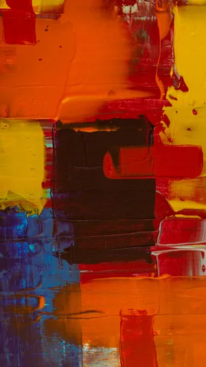 Contemporary Abstract Art Wallpaper