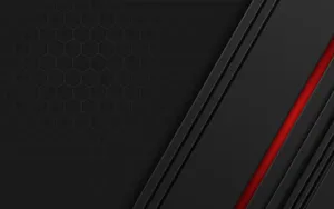 Contemporary Black And Red Wallpaper